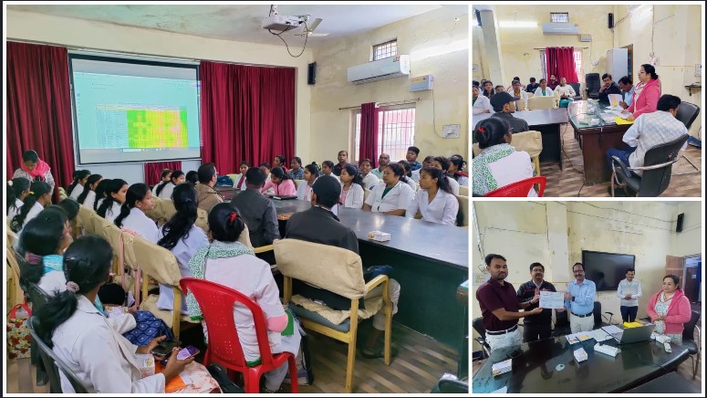 मधुमेह से कैंसर तक स्वास्थ्य की गहराई से समीक्षा! जशपुर में गैर संचारी रोग नियंत्रण कार्यक्रम की बैठक में उत्कृष्ट स्वास्थ्य कर्मियों को किया गया सम्मानित