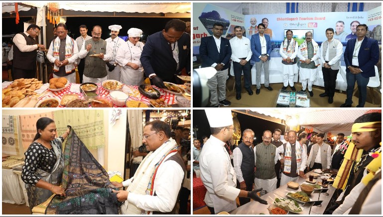 भारत पर्व में छत्तीसगढ़ का जलवा! मुख्यमंत्री विष्णुदेव साय ने लिया छत्तीसगढ़िया स्वाद, एकता नगर में पर्यटन और संस्कृति की महक