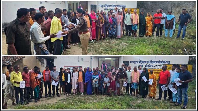 जनचौपाल में थाना प्रभारी का बड़ा संदेश: एक क्लिक बना सकता है अपराध का शिकार, अवैध शराब वालों पर तुरंत दें सूचना