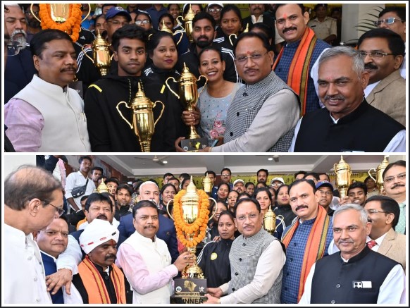 देहरादून में छत्तीसगढ़ का दबदबा! 150 पदकों के साथ 13वीं बार ओवरऑल चैंपियन—मुख्यमंत्री ने कहा- “आपने प्रदेश की प्रतिष्ठा बढ़ाई”