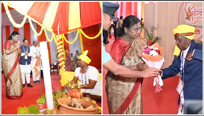 जनजातीय गौरव दिवस में भावनाओं का उमड़ा सैलाब! राष्ट्रपति मुर्मु ने वीर नारायण सिंह से लेकर परलकोट क्रांति के नायकों तक… सभी के परिजनों से की मुलाकात