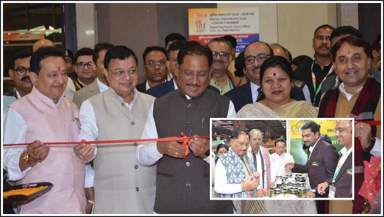 भारत मंडपम में चमका छत्तीसगढ़ पवेलियन—सीएम साय ने कहा: वैश्विक बाजार में बढ़ रही छत्तीसगढ़ी कला और वनोपज उत्पादों की मांग