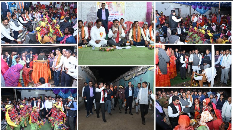 गांवों में विकास की बड़ी छलांग! उपमुख्यमंत्री विजय शर्मा ने किया करोड़ों के निर्माण कार्यों का शुभारंभ, ग्रामीणों में उत्साह