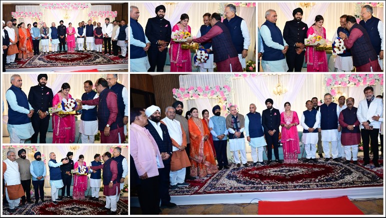 मुख्यमंत्री विष्णुदेव साय और विधानसभा अध्यक्ष रमन सिंह बिलासपुर पहुंचे, क्रेडा अध्यक्ष भूपेंद्र सवन्नी की पुत्री के विवाह समारोह में शामिल होकर दिया आशीर्वाद