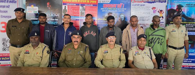 शराब के झगड़े में दोस्त बना दुश्मन, डंडे और गला दबाकर हत्या करने वाले 6 आरोपी चढ़े पुलिस के हत्थे