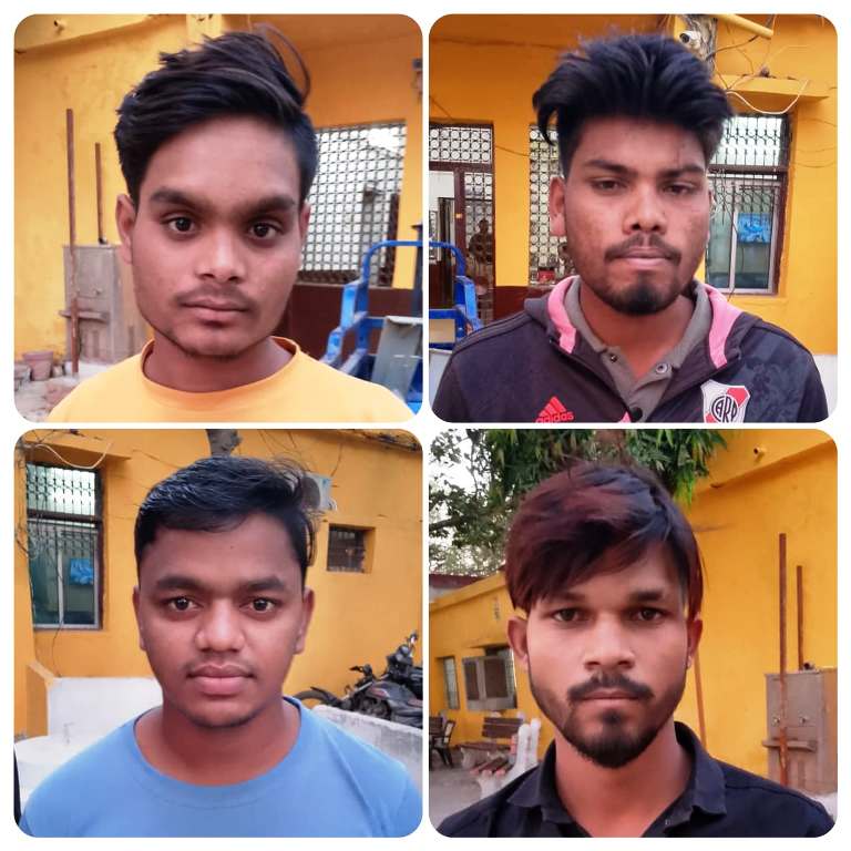 कोतवाली पुलिस की बड़ी कार्रवाई : पुलिस ने पाँच सदस्यीय गिरोह का किया भंडाफोड़, ई-रिक्शा सहित सामान बरामद, ₹60,000 कीमत का लोहे का सामान चोरी करने वाले आरोपियों की टोली गिरफ्तार.