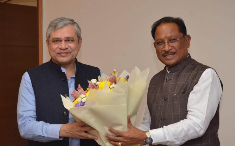 नई दिल्ली में CM साय की हाई-लेवल मीटिंग: छत्तीसगढ़ के रेल नेटवर्क विस्तार, समयबद्ध प्रोजेक्ट पूर्णता और नई कनेक्टिविटी योजनाओं पर मिला मजबूत आश्वासन