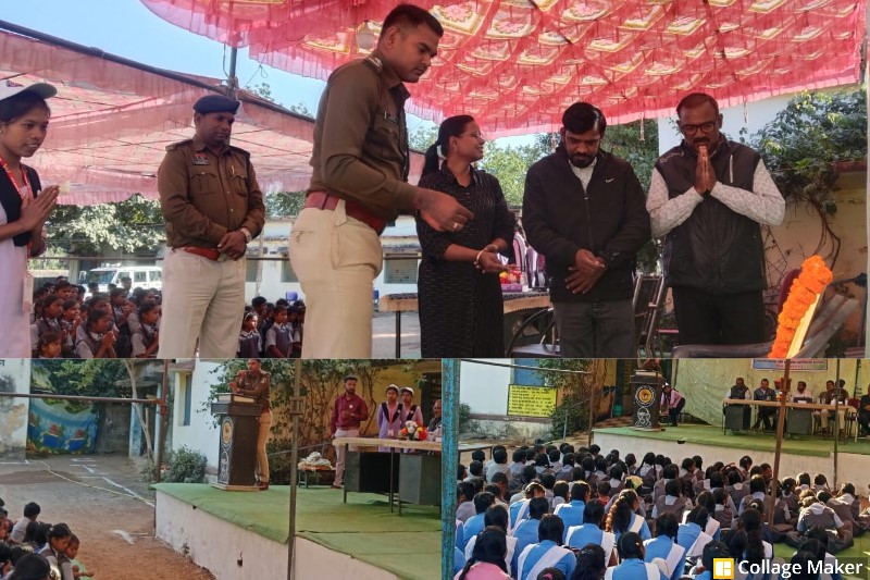 एनएसएस शिविर में पुलिस का जागरूकता सत्र : छात्रों को पॉक्सो एक्ट और साइबर अपराध से बचाव के सिखाए गुर, एसडीओपी प्रभात पटेल ने बाल अधिकार व साइबर सुरक्षा पर दी महत्वपूर्ण जानकारी.