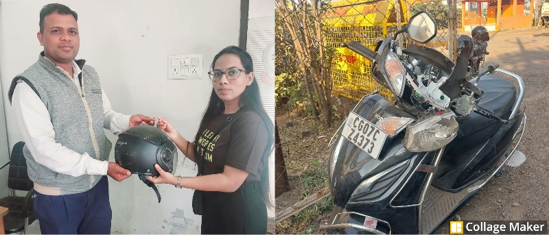 ऑपरेशन सुरक्षा : मानवीय पुलिसिंग की मिसाल, यातायात पुलिस दुर्ग ने दिखाई संवेदनशीलता, सड़क हादसे में गिरी सोने की अंगूठी सुरक्षित परिजनों को सौंपी, दुर्घटना पीड़ित की संपत्ति लौटाई