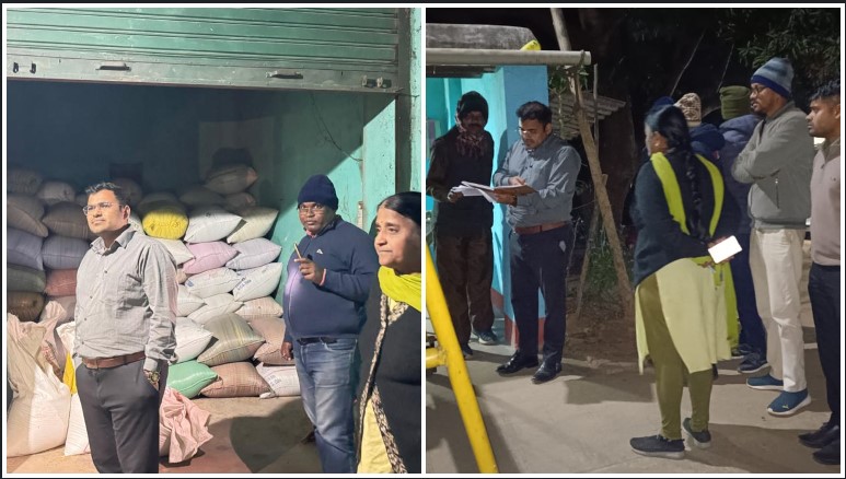 जशपुर कलेक्टर के निर्देश पर कार्रवाई तेज: 21 चेकपोस्ट पर निगरानी, सहायक कलेक्टर ने किया स्थल निरीक्षण