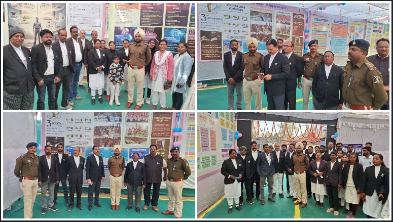 न्याय प्रक्रिया में बदलावों को समझने के लिए वरिष्ठ अधिवक्ताओं ने किया नई कानूनी प्रदर्शनी का अवलोकन; पुलिस की जन-जागरूकता पहल को सराहा