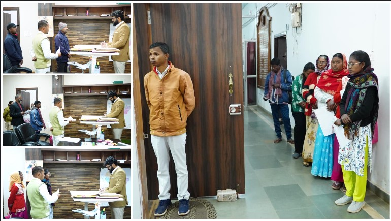 कलेक्टर रोहित व्यास ने जनदर्शन में लिया जनसमस्याओं का संज्ञान—राजस्व, स्वच्छता और बुनियादी सुविधाओं पर दिए विशेष निर्देश