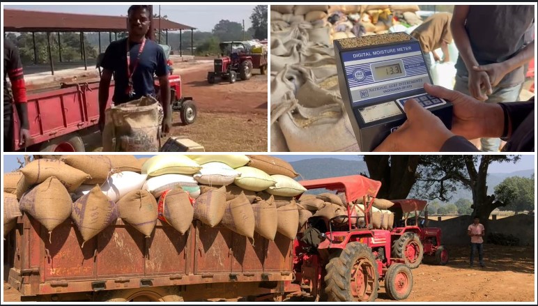 जशपुर जिले में धान खरीद का रिकॉर्ड संचालन—3924 किसानों से 25,384 टन धान की खरीद, 60.86 करोड़ की राशि सीधे खातों में—टोकन तुंहर ऐप से प्रक्रिया बनी और भी पारदर्शी