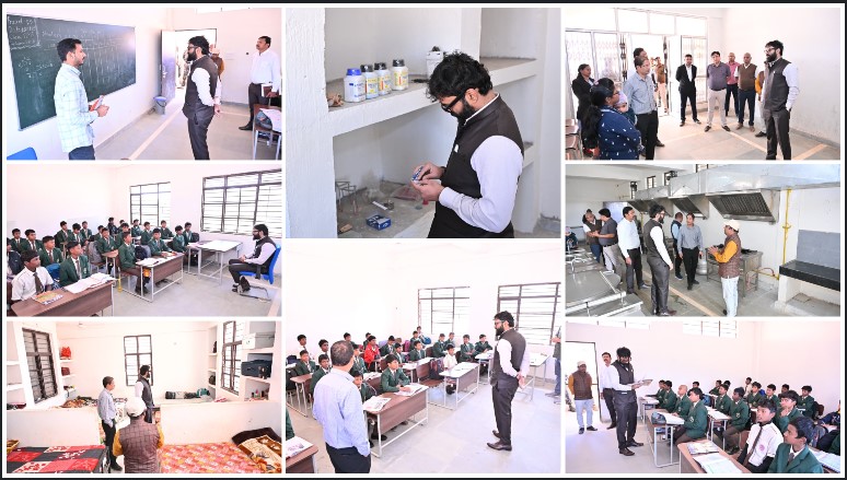 जशपुर कलेक्टर रोहित व्यास ने एकलव्य विद्यालय सुखरापारा में बच्चों को पढ़ाया पानीपत के तीसरे युद्ध का पाठ, निरीक्षण के दौरान व्यवस्थाओं में सुधार हेतु दिए महत्वपूर्ण निर्देश