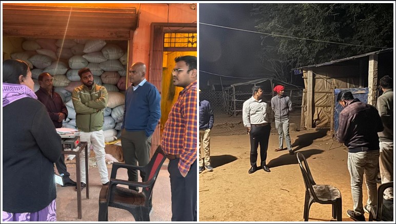 कलेक्टर रोहित व्यास के नेतृत्व में प्रभावी निगरानी तंत्र सक्रिय: साइटांगरटोली, पीड़ी, सकरडेगा और बालमंडा बैरियर पर कड़ी चौकसी, बिचौलियों के खिलाफ जारी कठोर कार्रवाई