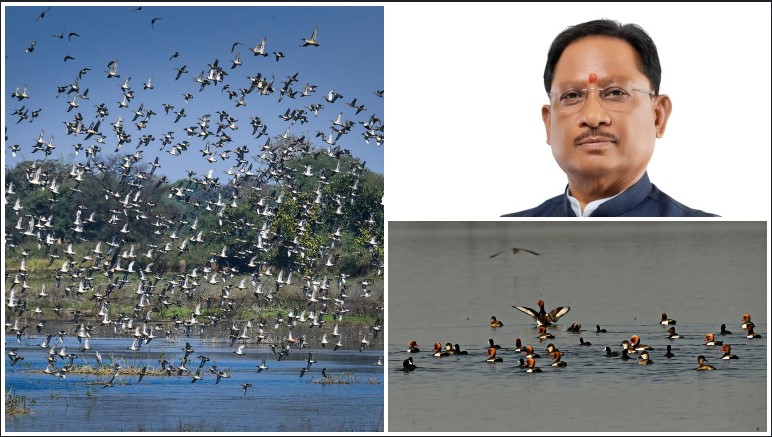 कोपरा जलाशय को राज्य का पहला रामसर साइट घोषित किया जाना छत्तीसगढ़ के लिए गर्व का क्षण – मुख्यमंत्री विष्णु देव साय