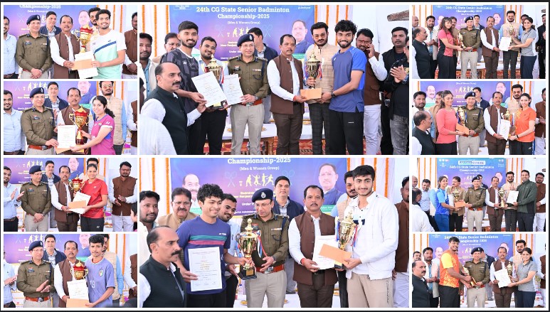 राष्ट्रीय स्तर की प्रतियोगिता की ओर बढ़े जशपुर के विजेता खिलाड़ी, 24वीं स्टेट सीनियर बैडमिंटन चैंपियनशिप में देखने को मिला उच्चस्तरीय खेल प्रदर्शन