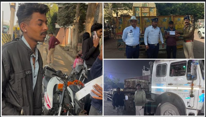 दुर्ग ट्रैफिक पुलिस का ऑपरेशन सुरक्षा तेज, ड्रिंक एंड ड्राइव व नो-एंट्री उल्लंघन पर भारी कार्रवाई, चालकों को कोर्ट से मिला कड़ा दंड