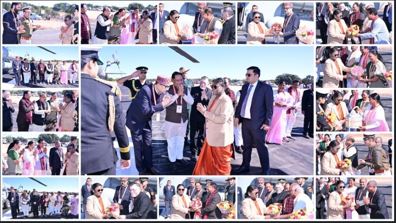जशपुर में राष्ट्रपति द्रौपदी मुर्मू का भव्य आगमन: आगडीह हवाई पट्टी पर राज्यपालों, मुख्यमंत्री विष्णुदेव साय और जनप्रतिनिधियों ने किया आत्मीय स्वागत
