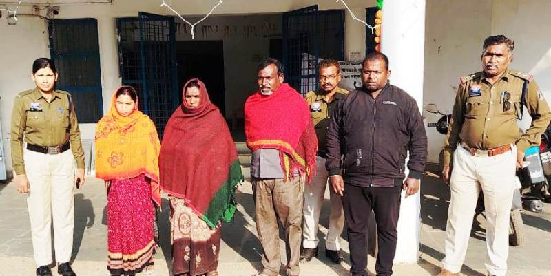 जमीन पर कब्जे की जंग! पुटकापुरी में विवाद ने लिया खूनी मोड़—लाठी-डंडों से हमला, चार आरोपी रिमांड पर