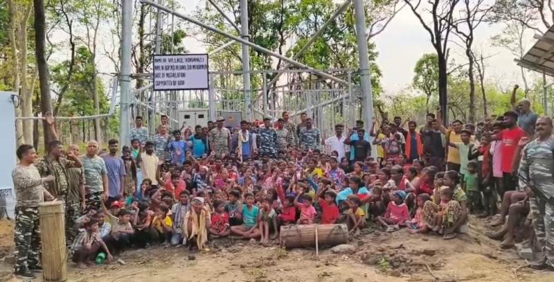 कोंडापल्ली में संचार क्रांति का नया सवेरा : मोबाइल नेटवर्क पहुंचते ही नाच उठे ग्रामीण