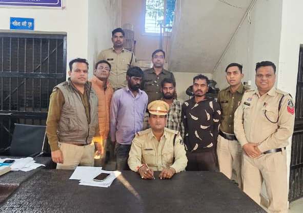 जमीन के विवाद में की बेरहम हत्या, फरार आरोपी नहीं बच सके—पुलिस की तेज कार्रवाई से घंटे भर में सभी गिरफ्तार