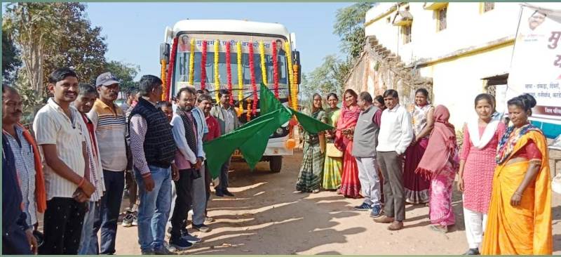 जशपुर को मिली नई परिवहन सुविधा—ग्रामीण बस सेवा का शुभारंभ, बंदरचुंवा से जशपुर तक यात्रियों को शिक्षा-स्वास्थ्य व रोजगार के लिए बड़ी राहत