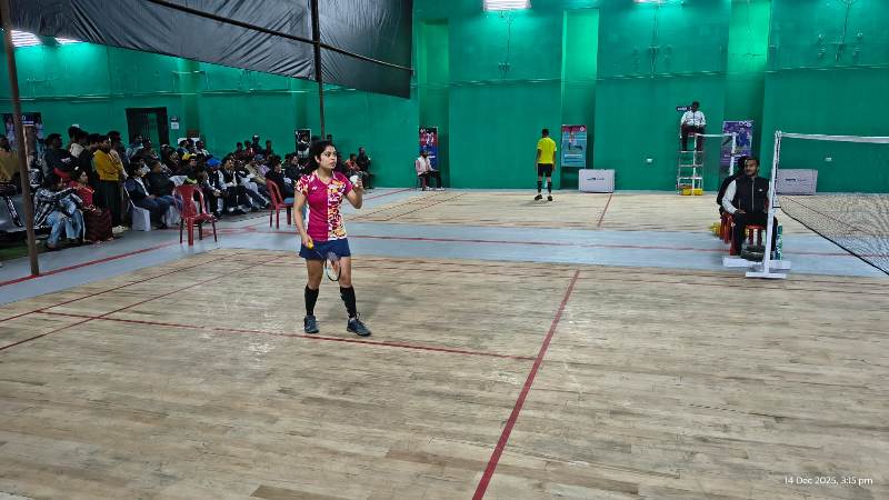 जशपुर बना बैडमिंटन का केंद्र: नेशनल व इंटरनेशनल खिलाड़ियों से सजी 24वीं योनेक्स स्टेट चैंपियनशिप, पहले दिन खेले गए 38 रोमांचक मुकाबले