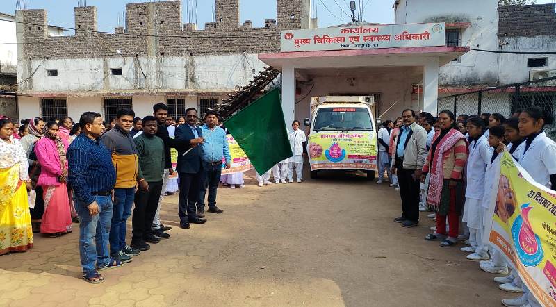 जशपुर जिले में राष्ट्रीय सघन पल्स पोलियो अभियान 21 दिसंबर से, 0–5 वर्ष के 1,16,483 बच्चों को लक्षित