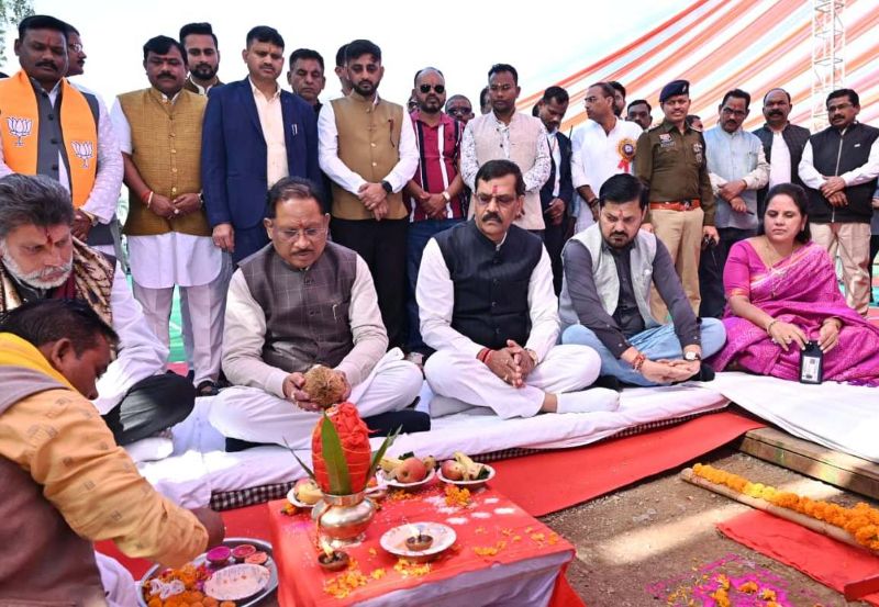 रायपुर को विकास की बड़ी सौगात: मुख्यमंत्री विष्णु देव साय ने 187 करोड़ रुपये के 23 कार्यों का किया लोकार्पण-भूमिपूजन