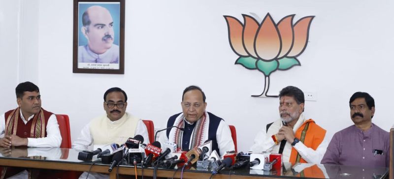 भाजपा संगठन की मजबूती से लेकर नक्सल मुक्त भारत तक: रायपुर में बोले अरुण सिंह—छत्तीसगढ़ बना अटल जी की स्मृति और विकास राजनीति का राष्ट्रीय मॉडल