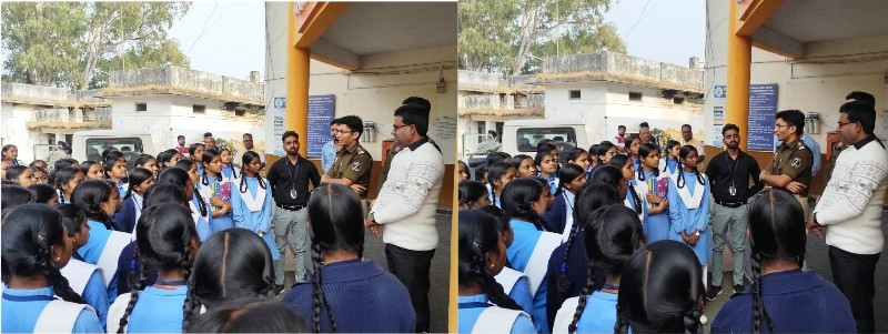 कन्या विद्यालय की छात्राओं ने किया थाना कोतवाली का शैक्षणिक भ्रमण : पुलिस कार्यप्रणाली को जाना करीब से, गुड टच–बैड टच, पोक्सो और साइबर अपराध पर खुली चर्चा, छात्राओं का बढ़ा आत्मविश्वास.