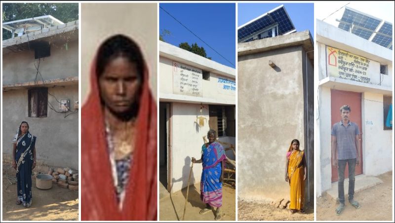 छत्तीसगढ़ ने रचा इतिहास : गुडरूमुड़ा में पहाड़ी कोरवा परिवारों को मुफ्त घर और मुफ्त बिजली, योजनाओं के अभिसरण से कमाल, पहाड़ी कोरवा परिवारों के घरों में लगे रूफटॉप सोलर प्लांट.