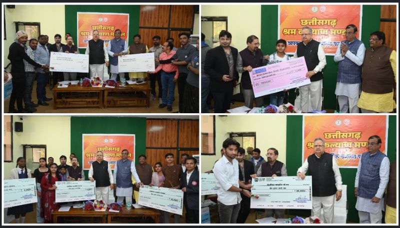 मजदूर हितों की बड़ी पहल: छत्तीसगढ़ विधानसभा अध्यक्ष डॉ. रमन सिंह ने 6,000 से अधिक श्रमिक परिवारों को दी योजनाओं की सौगात