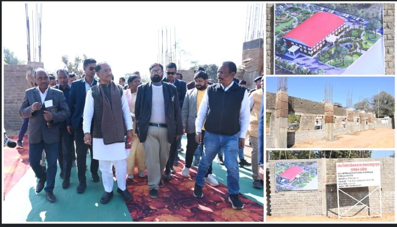विश्वस्तरीय खेल सुविधाओं की ओर कदम, मुख्यमंत्री विष्णुदेव साय ने 2.83 करोड़ की खेल परियोजना का किया स्थल निरीक्षण