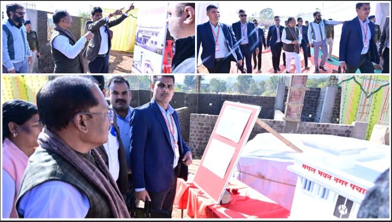 घोषणा से धरातल तक: मुख्यमंत्री विष्णुदेव साय ने बगीचा में निर्माणाधीन मंगल भवन का अवलोकन, नागरिकों को मिलेगा आधुनिक सामुदायिक भवन