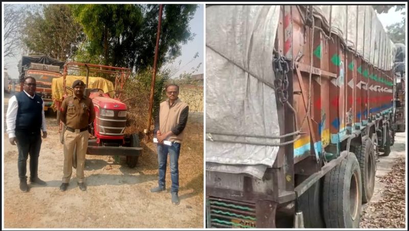 सरहद पर पुलिस की सख्त चौकसी: लोदाम क्षेत्र में जशपुर पुलिस ने पकड़ा अवैध धान का जखीरा, मुखबिर की सूचना पर 515 बोरियों के साथ दो वाहन धराए, कार्यवाही हेतु सौंपा जिला प्रशासन को