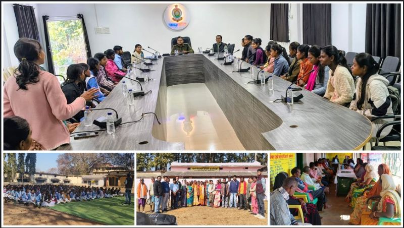 साइबर सुरक्षा से शिक्षा और बाल संरक्षण तक: जशपुर में स्वयंसेवकों, ग्रामीणों एवं 200 से अधिक किशोरियों को जागरूक करने हेतु बहुस्तरीय कार्यक्रम संपन्न