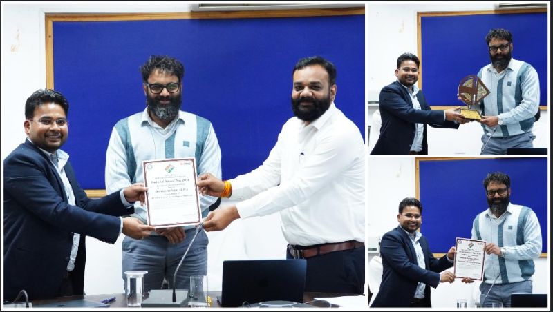 कलेक्टर रोहित व्यास के नेतृत्व में जशपुर की बड़ी उपलब्धि: तकनीक आधारित पारदर्शी चुनाव प्रबंधन के लिए मिला सर्वोच्च राज्य सम्मान