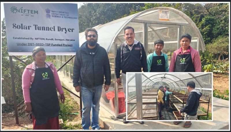 मुख्यमंत्री विष्णु देव साय के नेतृत्व में जशपुर बना महुआ मूल्य संवर्धन का मॉडल जिला, DST परियोजना से सोलर टनल ड्रायर स्थापित, महुआ से नेक्टर, चवनप्राश, लड्डू व कुकीज़ जैसे खाद्य उत्पादों को बढ़ावा