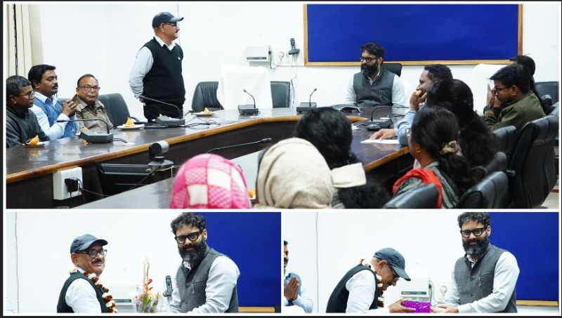 राजस्व प्रशासन को मिली कर्मठ अधिकारी से विदाई: नायब तहसीलदार सदाशिव मिश्रा के सेवानिवृत्त होने पर कलेक्ट्रेट में भावनात्मक सम्मान समारोह, सेवा-निष्ठा को किया गया स्मरण