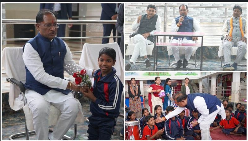 नारायणपुर में संवेदनशील शासन की मिसाल: मुख्यमंत्री साय ने दिव्यांग बच्चों के साथ बिताया आत्मीय समय, सांस्कृतिक प्रस्तुतियों की सराहना कर बस सुविधा का किया ऐलान