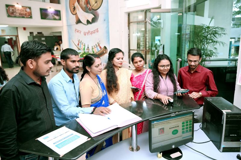 डिजिटल अनुशासन की ओर बड़ा कदम: छत्तीसगढ़ स्टेट पॉवर कंपनीज मुख्यालय में लागू हुई बायोमैट्रिक अटेंडेंस व्यवस्था