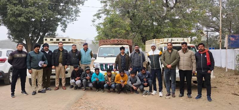 कोतवाली पुलिस व साइबर सेल की संयुक्त कार्रवाई : शहर में मवेशी चोरी करने वाला संगठित गिरोह धराया, 30 लाख का मशरुका जब्त, 7 आरोपी गिरफ्तार कर प्रस्तुत किए गए न्यायालय में.