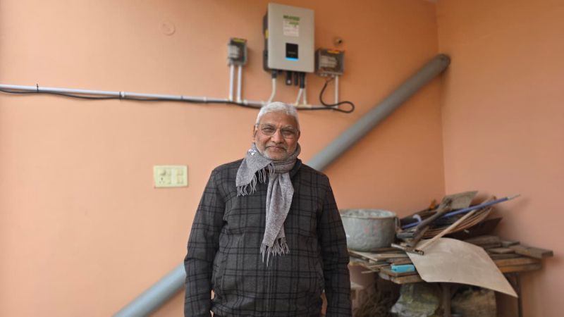 पीएम सूर्य घर मुफ्त बिजली योजना से राम नारायण का बिजली बिल हुआ शून्य, मिला सब्सिडी का लाभ, राम नारायण बिजली उपभोक्ता से बने ऊर्जादाता