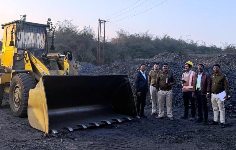 जगरन्नाथपुर खदान में कोयला चोरी का बड़ा खुलासा : दो ट्रक ट्राला व पेलोडर जप्त, 80 लाख की मशीनरी जप्त, कोयला चोरी नेटवर्क पर बढ़ता शिकंजा,