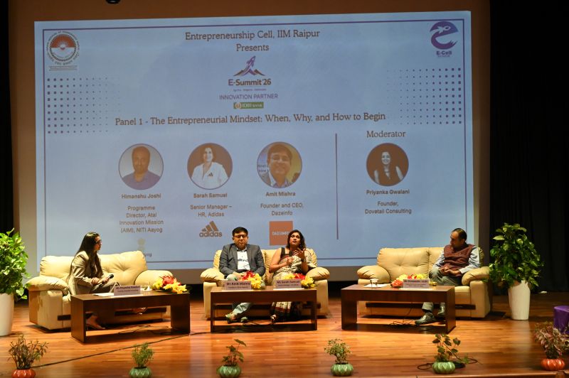 भारतीय प्रबंध संस्थान रायपुर में ‘उद्गम 2026’ का भव्य संगम — स्टार्टअप, नवाचार और आत्मनिर्भर भारत के विज़न ने जगाई युवा उद्यमियों में महाशक्ति बनने की नई ऊर्जा