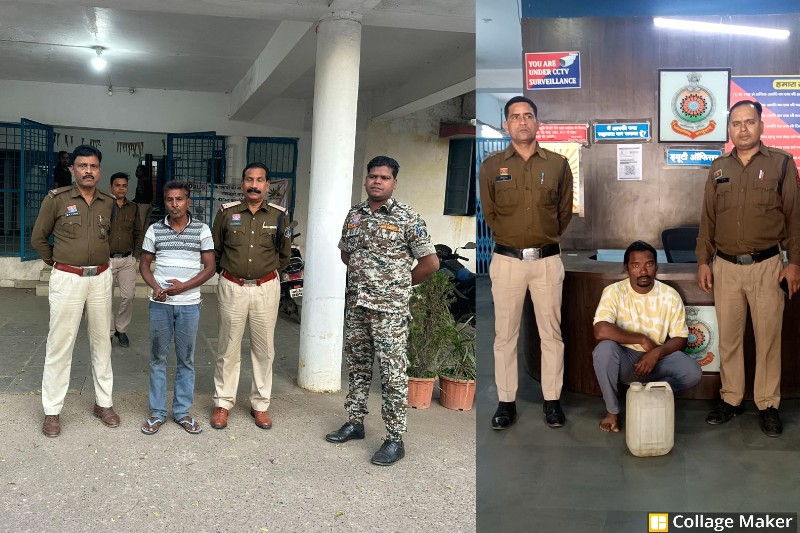 एसएसपी के निर्देश पर सख्ती : रायगढ़ में अवैध कारोबार पर पुलिस का डबल एक्शन, पुसौर में सट्टा लेखक गिरफ्तार, कोतरारोड़ में शराब रेड-महुआ शराब जब्त,