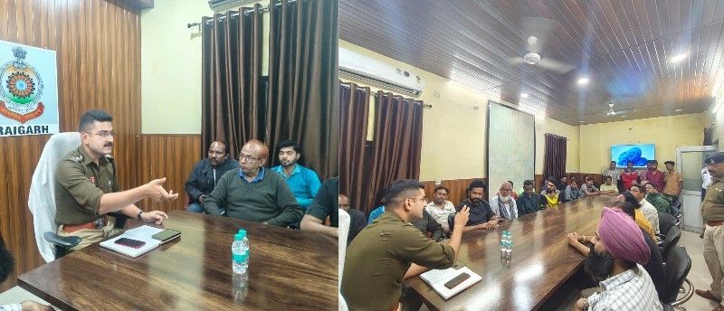 मॉडिफाई साइलेंसर पर रायगढ़ पुलिस का एक्शन मोड : सीएसपी मयंक मिश्रा की अहम पहल, गैरेज संचालकों को दिए सख्त निर्देश, ‘सशक्त ऐप’ से चोरी के वाहनों पर शिकंजा.