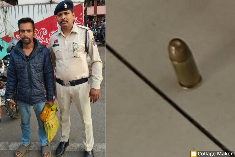 सूखे नशे पर सर्जिकल स्ट्राइक : रायपुर पुलिस की दोहरी कार्रवाई, जीरो टॉलरेंस की सख्ती, आरक्षक की गिरफ्तारी के बाद खुला नशा नेटवर्क, 5.5 ग्राम चिट्टा और कारतूस के साथ आरोपी गिरफ्तार कर न्यायालय में किया गया प्रस्तुत.